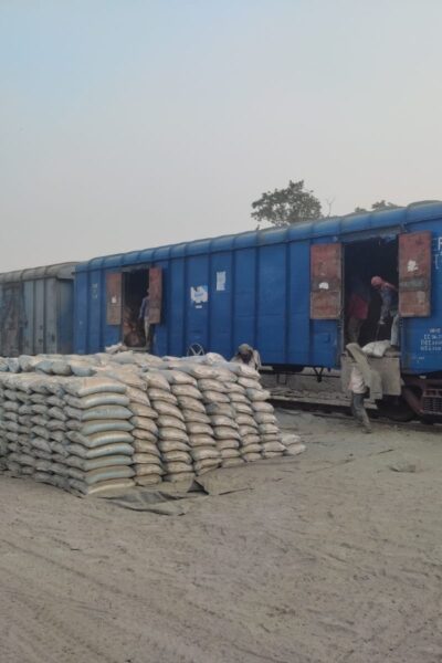 आगरा रेल मंडल की माल ढुलाई