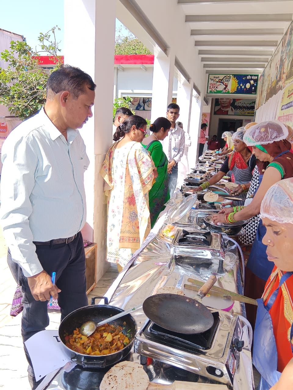 आगरा में रसोइया पाक कला प्रतियोगिता