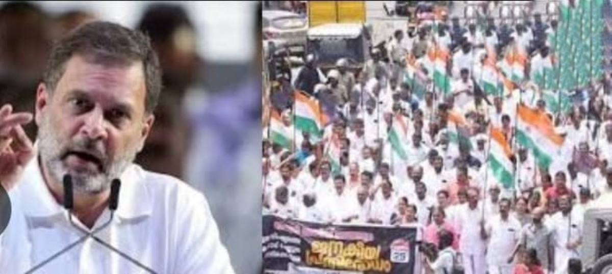 anjay Parate translated article on Rahul Gandhi attacking LDF in Kerala and history of Congress alliances