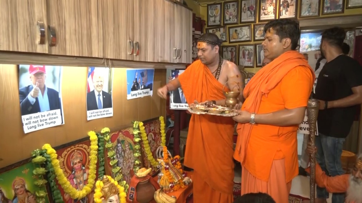 Badal Saroj political satire article on RSS USA relations, USCIRF report and Donald Trump diplomacy