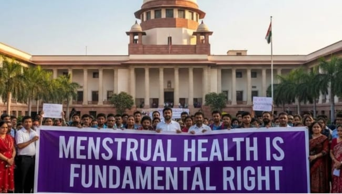 Sanjay Parate political article on Supreme court menstrual leave verdict and women rights