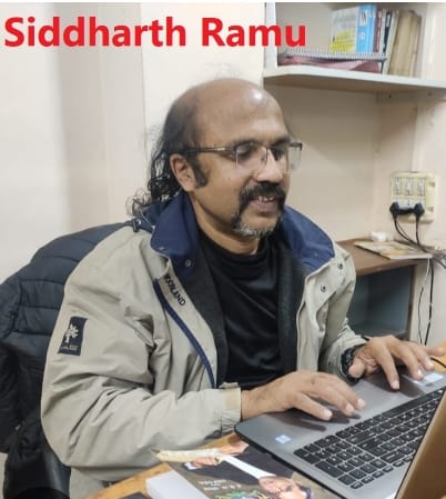 Dr. Siddharth Ramu Writer