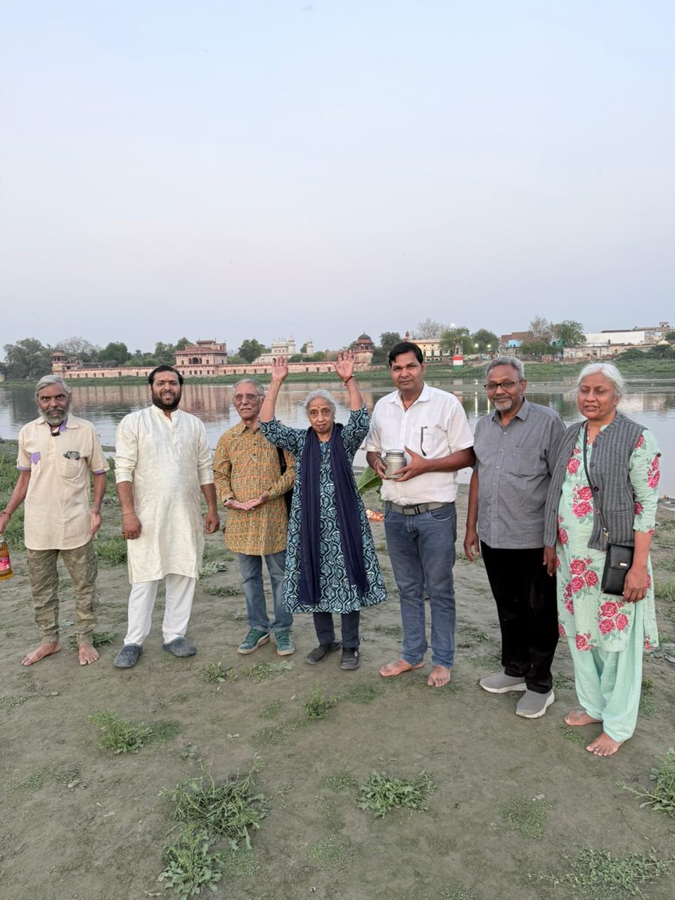 यमुना अवतरण दिवस आगरा आरती