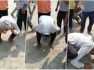 Elderly farmer humiliated and forced to apologize in Shahjahanpur UP viral video