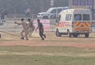 बेगूसराय में सीएम नीतीश की सुरक्षा में चूक