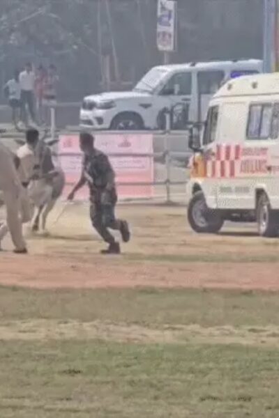 बेगूसराय में सीएम नीतीश की सुरक्षा में चूक