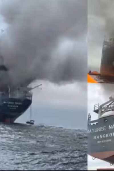 मयूरी नारी जहाज पर मिसाइल अटैक