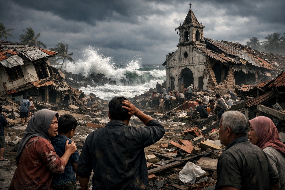 इंडोनेशिया में शक्तिशाली भूकंप: सुनामी का हाई अलर्ट