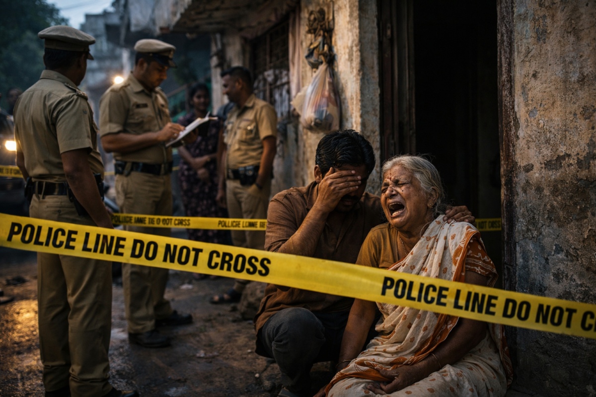 आगरा में खौफनाक वारदात