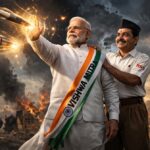 Rajendra Sharma political satire article on PM Modi stopping war between Iran US Israel and RSS chief statement