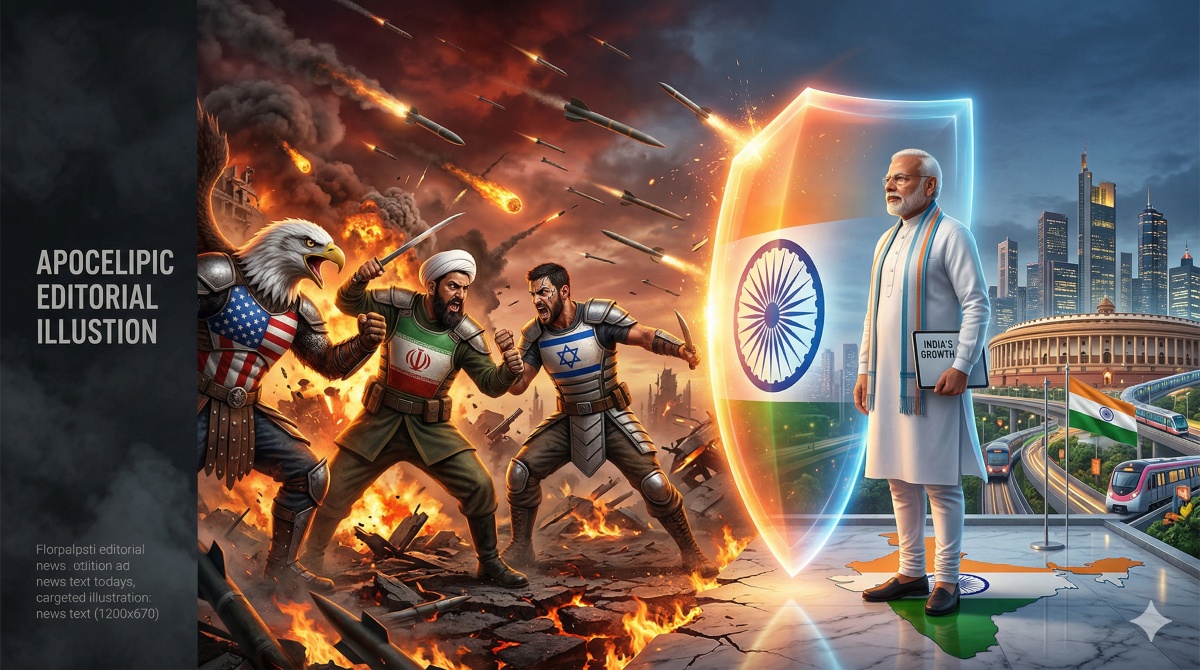 Brij Khandelwal article on West Asia war US Israel Iran conflict and Indian diplomacy