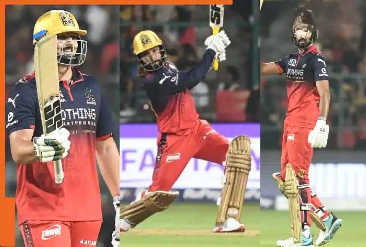 आरसीबी ने चेन्नई सुपर किंग्स को हराया