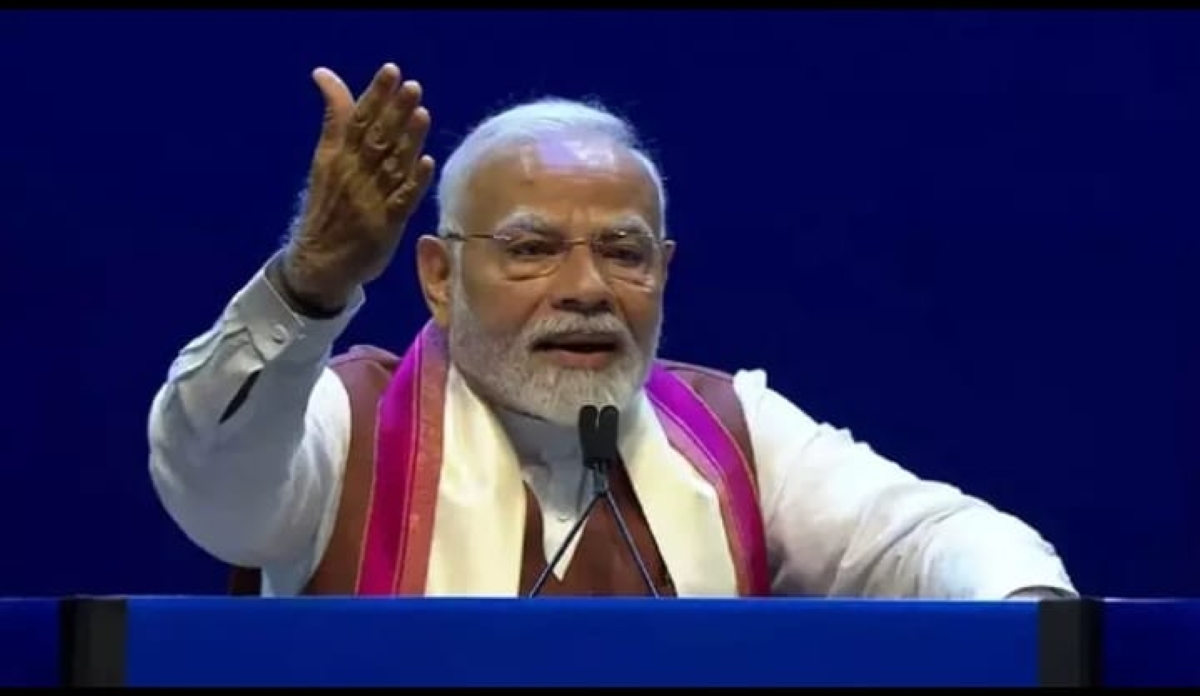 Rajendra Sharma political satire article analyzing Modi era, communal harmony, and corporate nexus in India