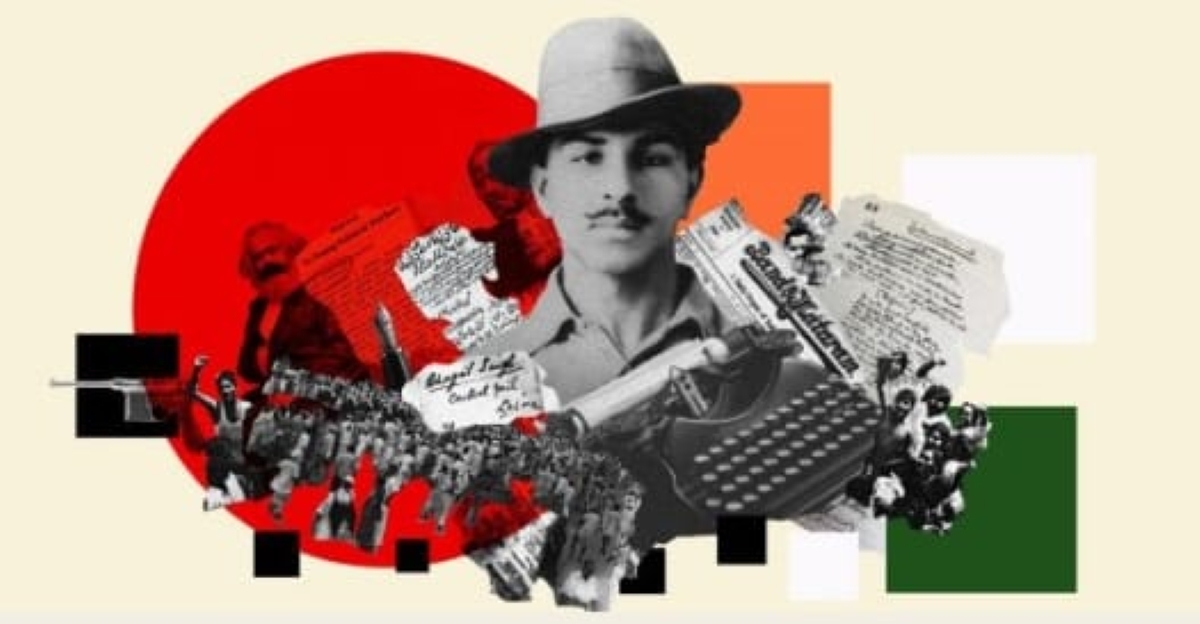 Akhilesh Yadav JNU article on Bhagat Singh scholar revolutionary legacy and student politics