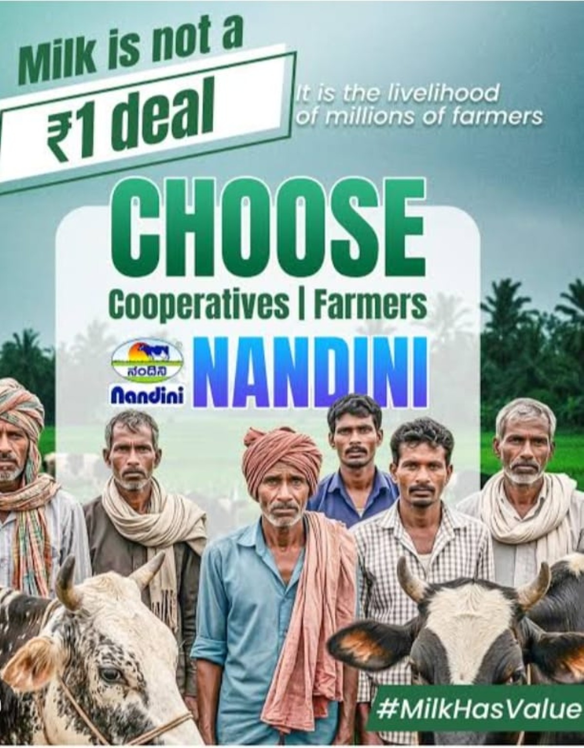 Sanjay Parate political article on Flipkart Walmart selling milk at 1 Rupee per liter in Karnataka and destroying local dairy farmers