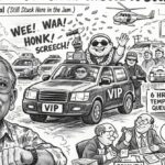 Brij Khandelwal political satire article on VIP culture in India and fake socialism