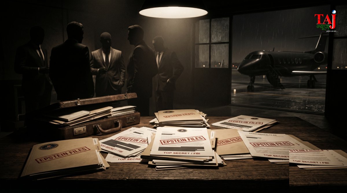 Brij Khandelwal article on Jeffrey Epstein files release US justice department Donald Trump Bill Clinton Prince Andrew Mossad