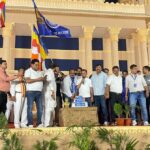 भीमनगरी शाहगंज में गूंजा जय भीम का उद्घोष: 31 किग्रा का केक काटकर मनाया बाबा साहेब का जन्मोत्सव, आज जुटेंगे दिग्गज भीमनगरी शाहगंज आगरा मुख्य मंच केक कटिंग समारोह