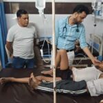 संभल: शादी में लौकी की लौज से 100 से ज्यादा लोग बीमार संभल के धर्मपुर गांव में शादी समारोह के दौरान फूड पॉइजनिंग का शिकार हुए मरीजों का प्रतीकात्मक दृश्य