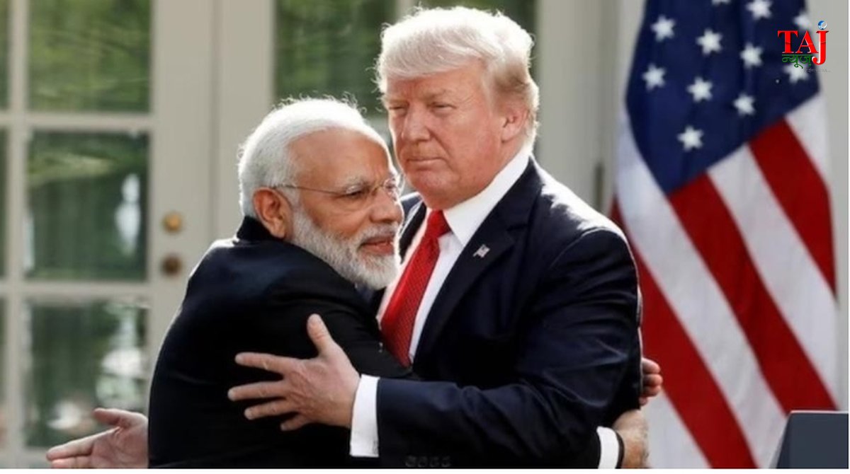 Rajendra Sharma satirist writer for Taj News article on Modi Trump friendship satire