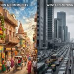 Brij Khandelwal article analyzing the ruin of Indian cities due to western urban planning and concrete structures