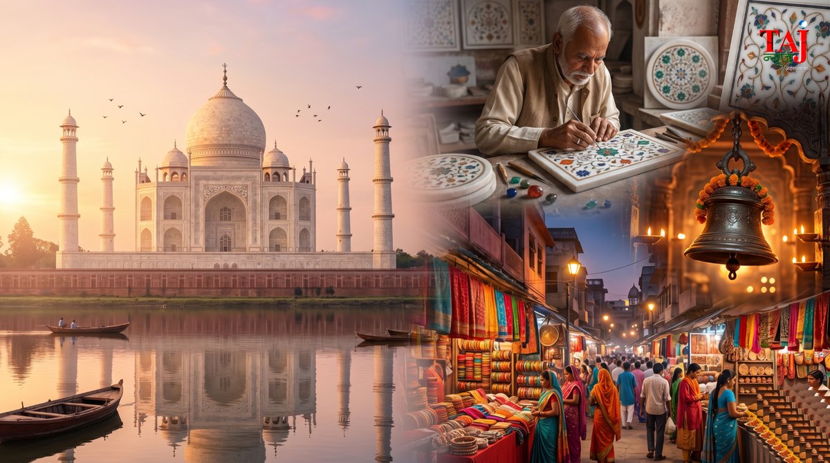 Brij Khandelwal article on World Heritage Day exploring the living heritage of Agra beyond the Taj Mahal