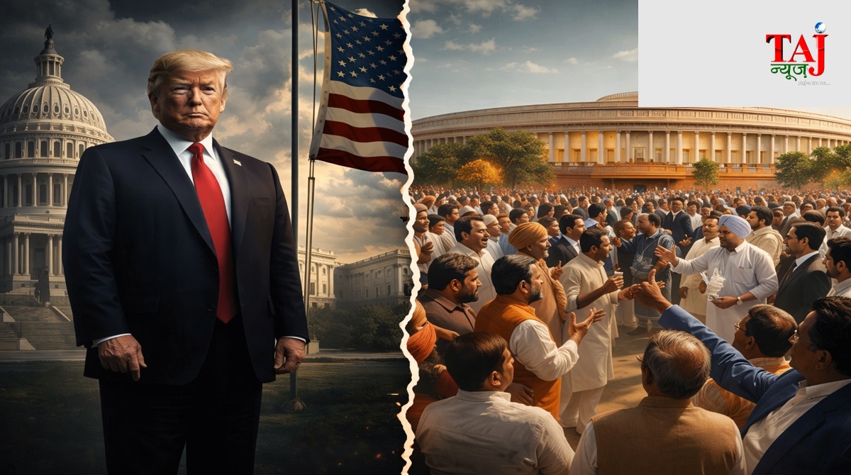 Brij Khandelwal article analyzing and comparing Indian parliamentary democracy vs US presidential system