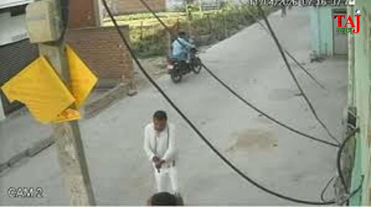 मिर्जापुर में अधिवक्ता राजीव सिंह की हत्या का सीसीटीवी फुटेज
