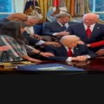 Badal Saroj article analyzing US President Donald Trump using religion to justify the brutal war in the Middle East