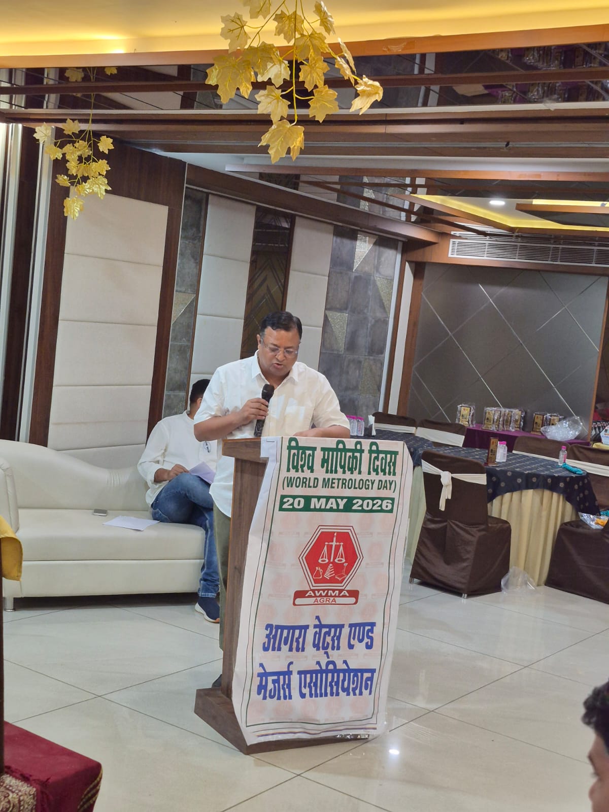 Agra Weights and Measures Association organizing a grand seminar on World Metrology Day at Hotel Vijay Vilas in Agra