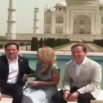 अमेरिकी विदेश मंत्री मार्को रूबियो ने पत्नी संग देखा ताजमहल, डायना बेंच पर खिंचवाई तस्वीरें अमेरिकी विदेश मंत्री मार्को रूबियो पत्नी संग ताजमहल का दीदार करते हुए