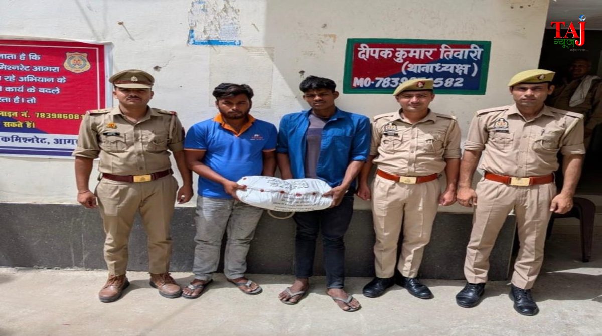 बमरौली कटारा पुलिस की गिरफ्त में चोरी के आरोपी