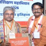 BJP National General Secretary Dushyant Gautam addressing the party workers on final day of training camp in Agra