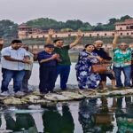 Grand Yamuna Aarti on Mothers Day in Agra by River Connect Campaign