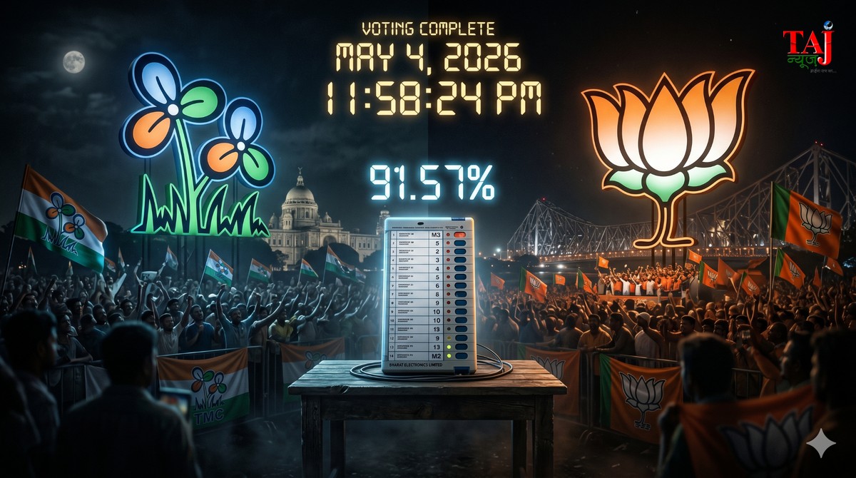 Brij Khandelwal article on West Bengal election 2026 exit polls and voting turnout analysis