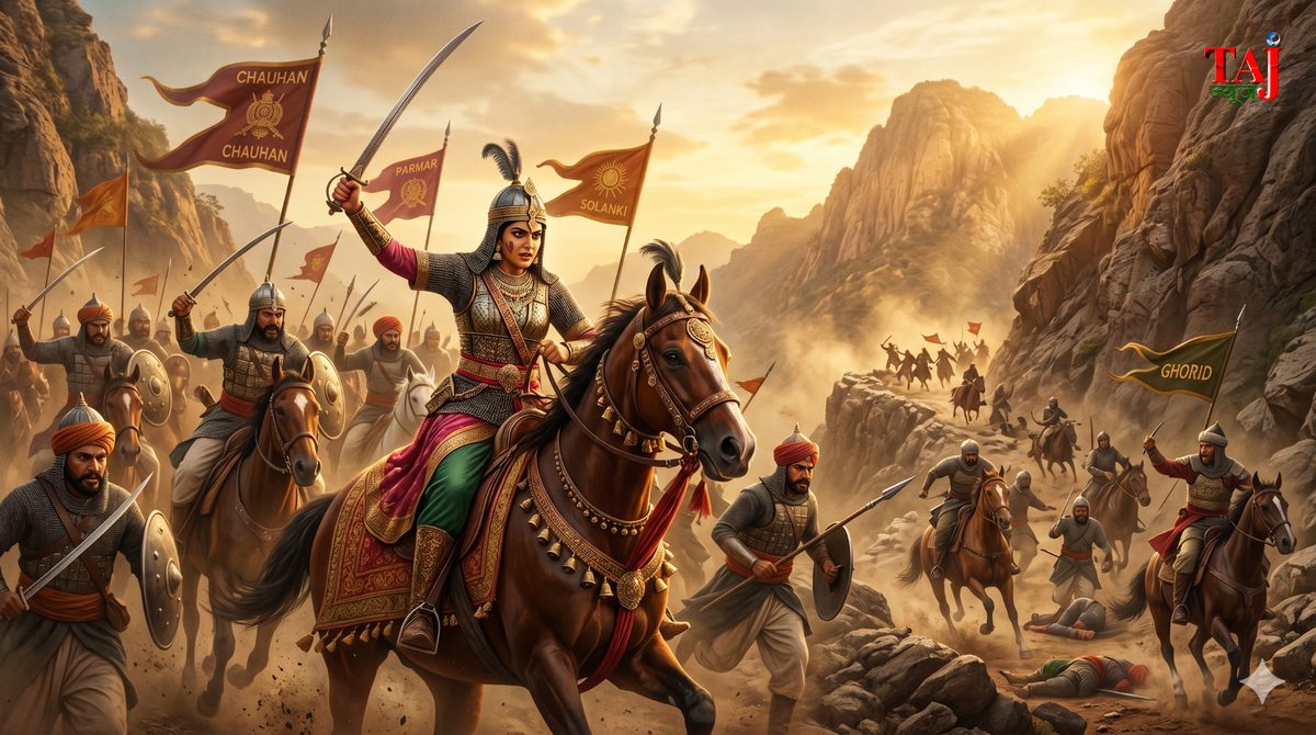 Dr Pramod Kumar article on Rani Nayika Devi Kayandara War 1178 Indian History and women empowerment