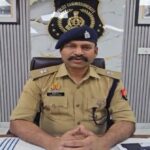 Agra Rakabganj police checking CCTV footage near Baikunthi Devi college after a false kidnapping alert of a girl in a polo car