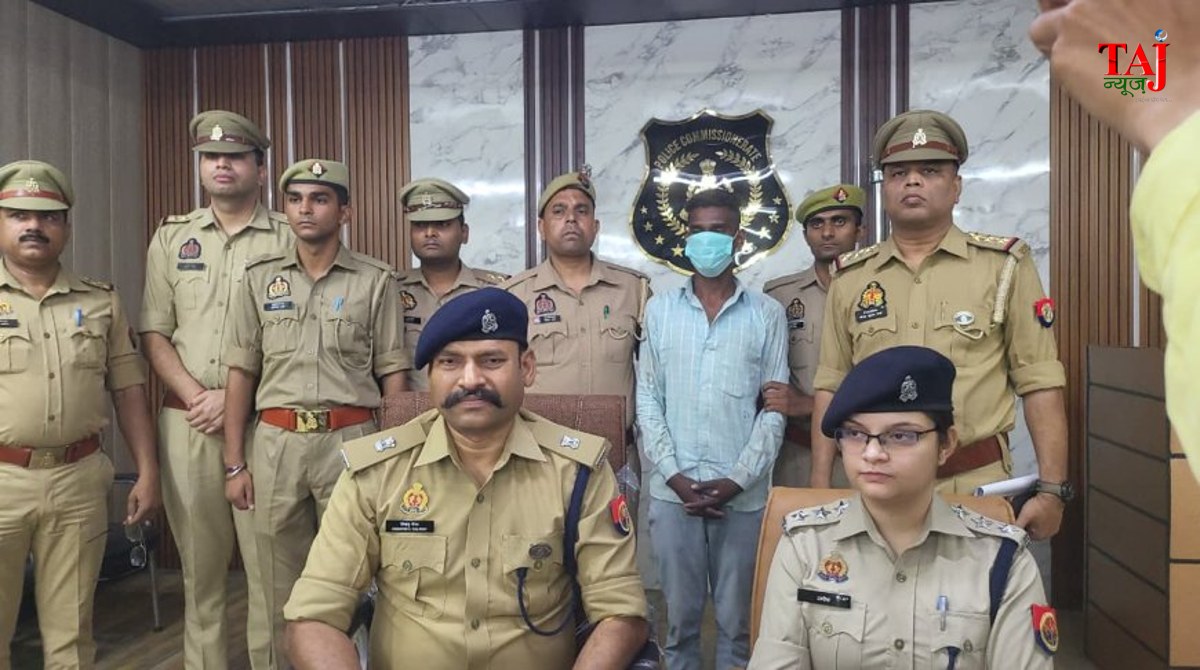 Agra Hariparwat police arrests murder accused Amul Rao Wankhede in Sonu murder case at Paliwal Park