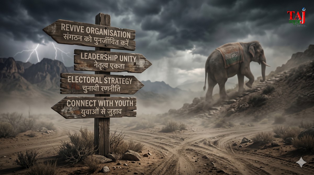 Brij Khandelwal article on Congress political crisis Rahul Gandhi leadership strategy family dynasty and future paths