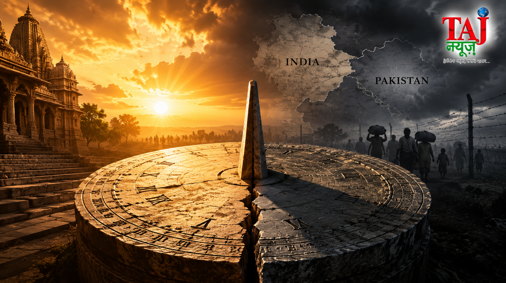 Brij Khandelwal article on India 1947 partition analysis demographic balance and cultural identity preservation