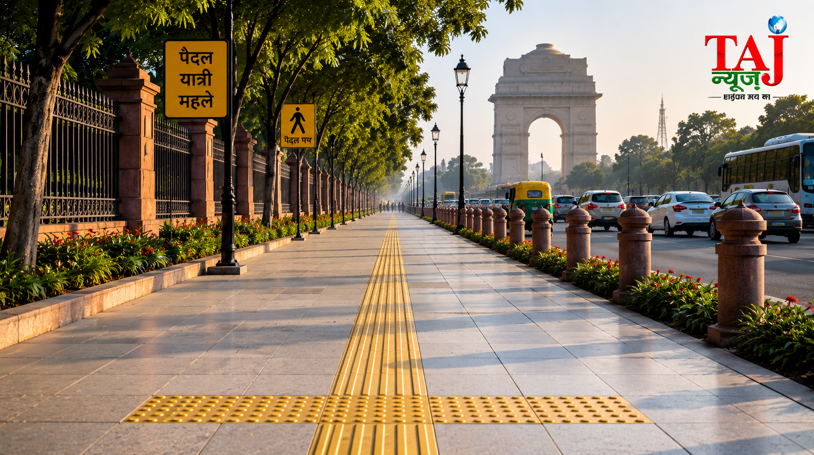 Brij Khandelwal article on Supreme Court making pedestrian walking a fundamental right and its impact on Agra urban planning