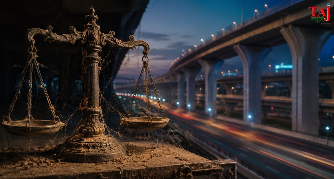 Brij Khandelwal article on Indian infrastructure hardware vs social justice judicial delays and police reforms