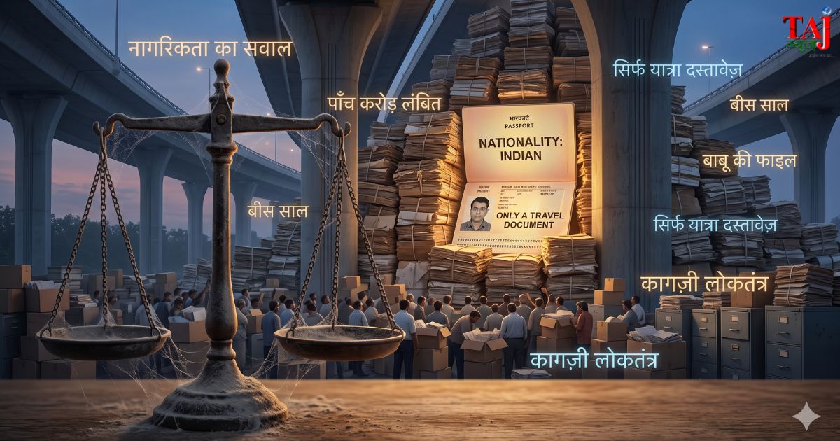 Brij Khandelwal article on Indian passport validity vs citizenship proof red tape bureaucracy and documentation reality in India