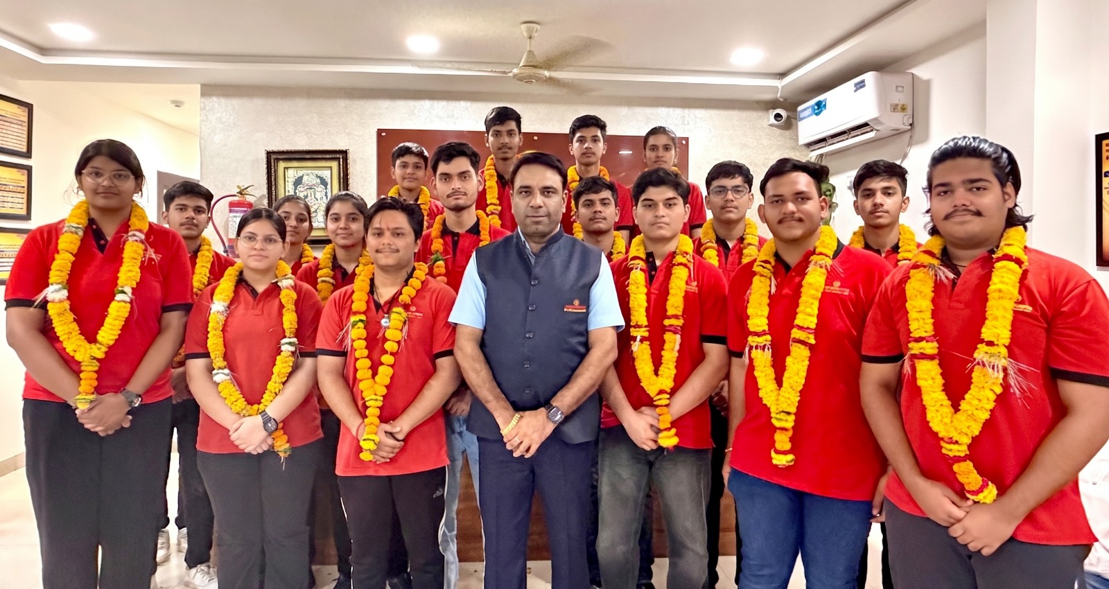 Motion Academy Agra IIT JEE Advanced 2026 Historical Result Toppers Celebration