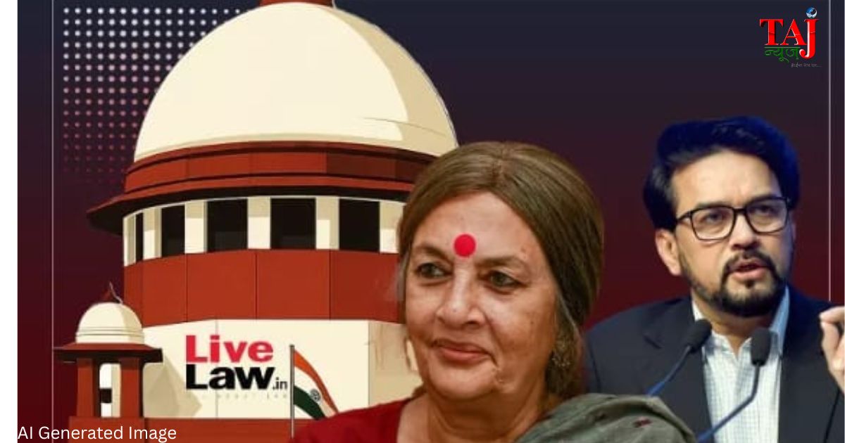 नफरती भाषण मामले में सुप्रीम कोर्ट के 29 अप्रैल के फैसले के खिलाफ पुनर्विचार याचिका दायर करने के बाद मीडिया से बात करती माकपा नेता वृंदा करात