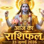 आज का राशिफल 23 जुलाई 2026 भगवान विष्णु की कृपा देवगुरु बृहस्पति ताज न्यूज़ आगरा