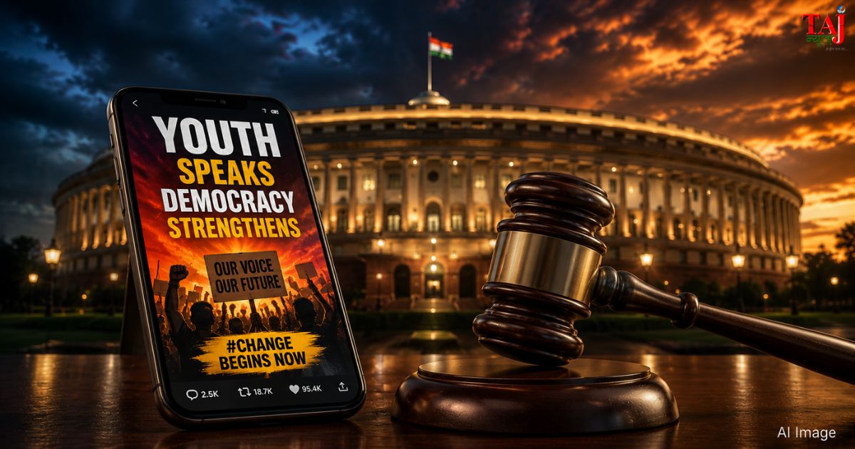 Brij Khandelwal article on NEET protest Gen Z at Jantar Mantar and Narendra Modi government trust crisis 2026