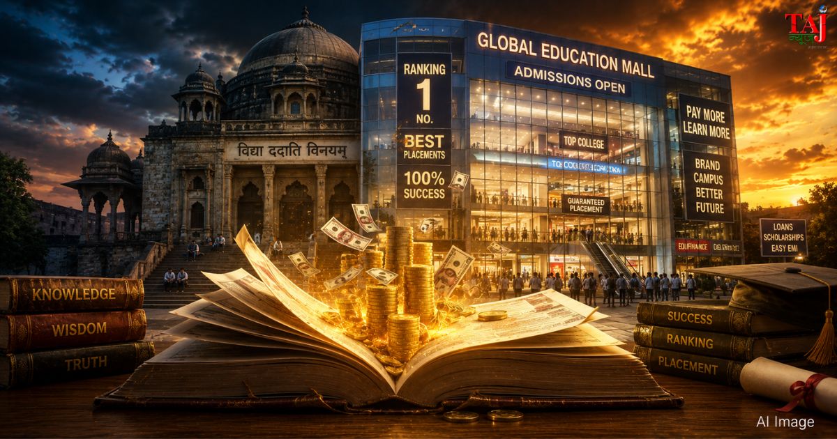 Dr. Pramod Kumar opinion article on commercialization of education by elites India MyGov Dr Bhimराव आंबेडकर University Agra 2026