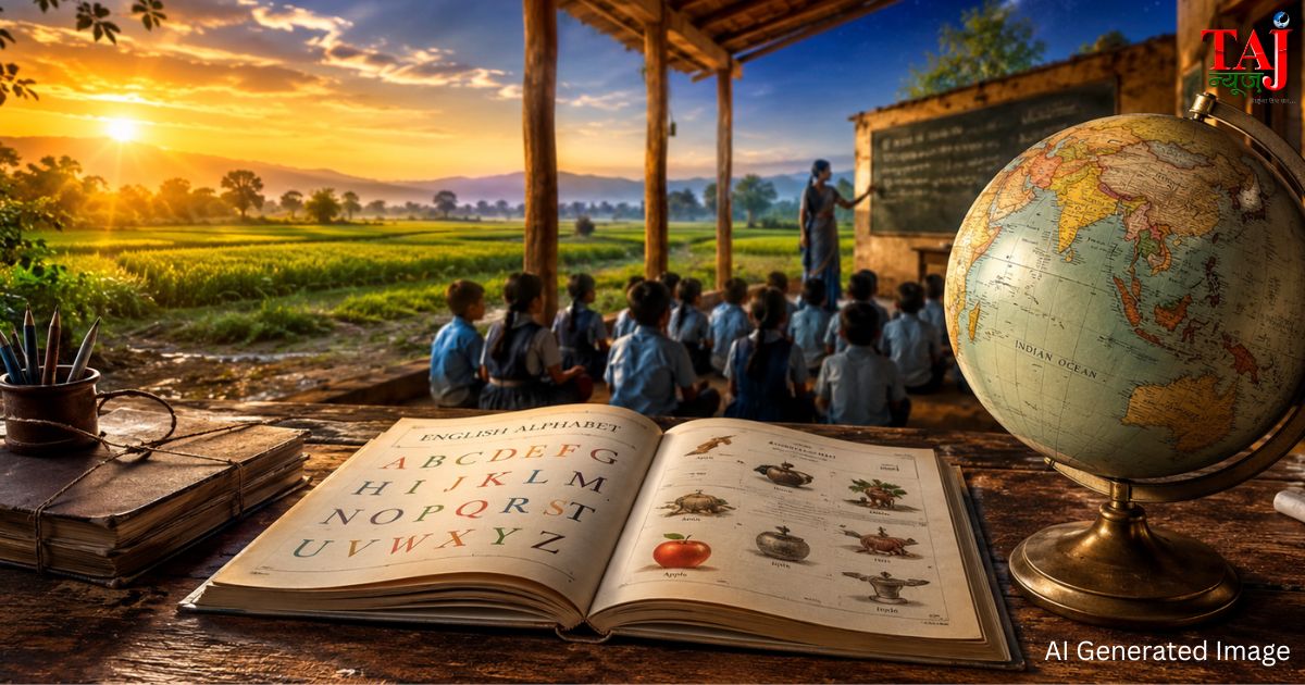 Brij Khandelwal article on English education in rural India and IT sector global opportunities 2026