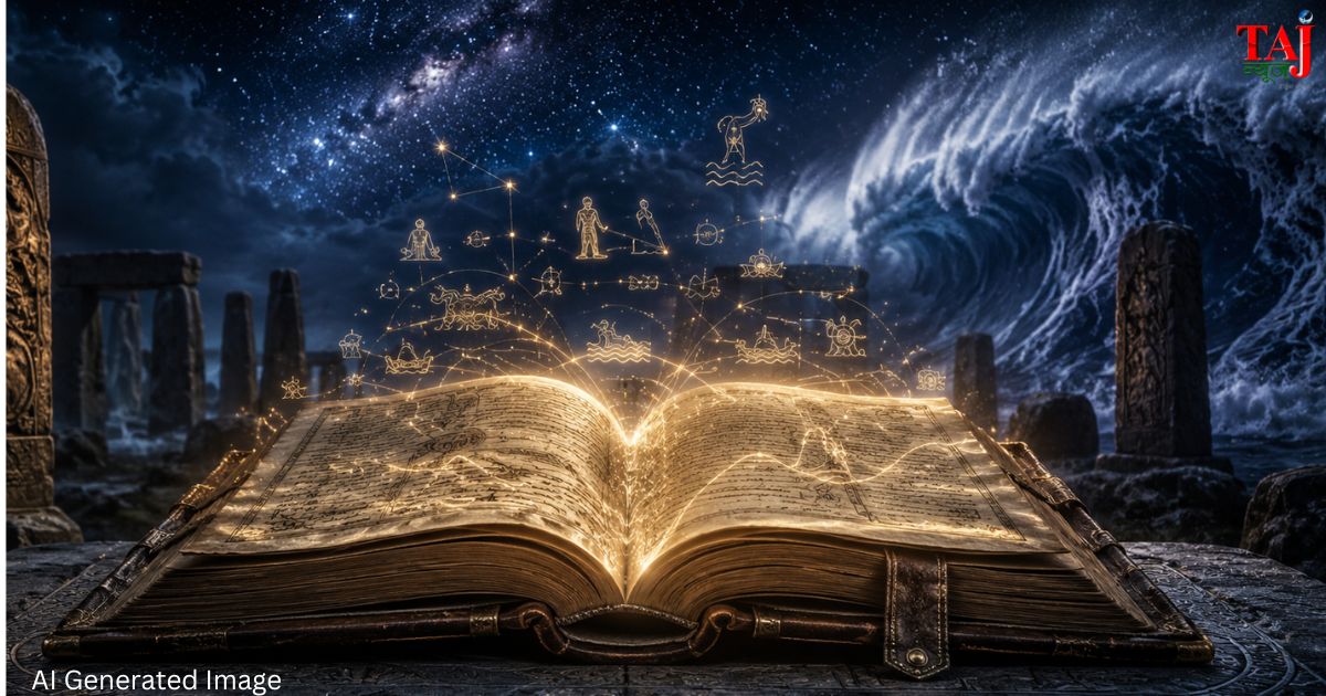 Brij Khandelwal article on human collective unconscious and global flood mythology 2026